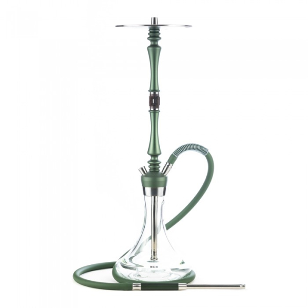 Кальян Hoob Mars Pro British Racing Green X Stainless Steel Prima Pro Дымчатый X Gold в Нижнем Новгороде