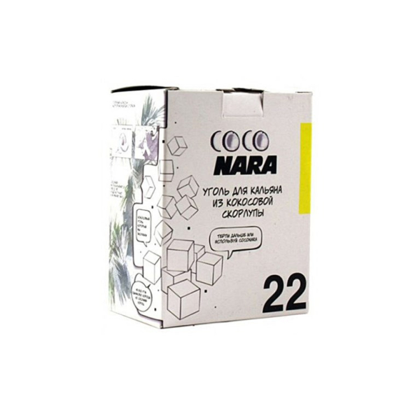 Уголь CocoNara 22мм для кальяна - 24 шт в Нижнем Новгороде