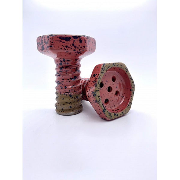 Чаша Thor Evil Screw Bowl Clay Красно Розовый в Нижнем Новгороде