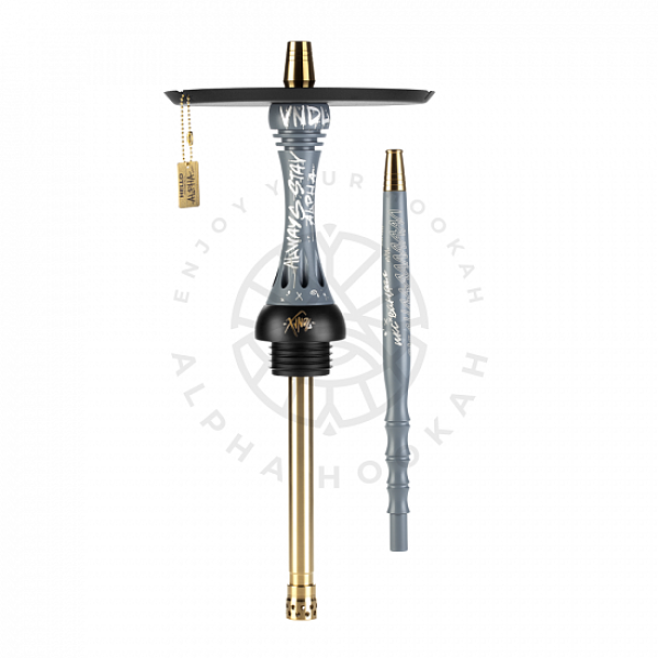 Кальян Alpha Hookah X VNDL Nardo Grey Серый (42 см) в Нижнем Новгороде