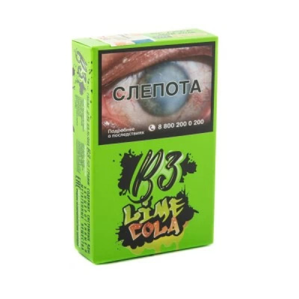Табак B3 Lime Cola (Лайм Кола) 50 гр в Нижнем Новгороде
