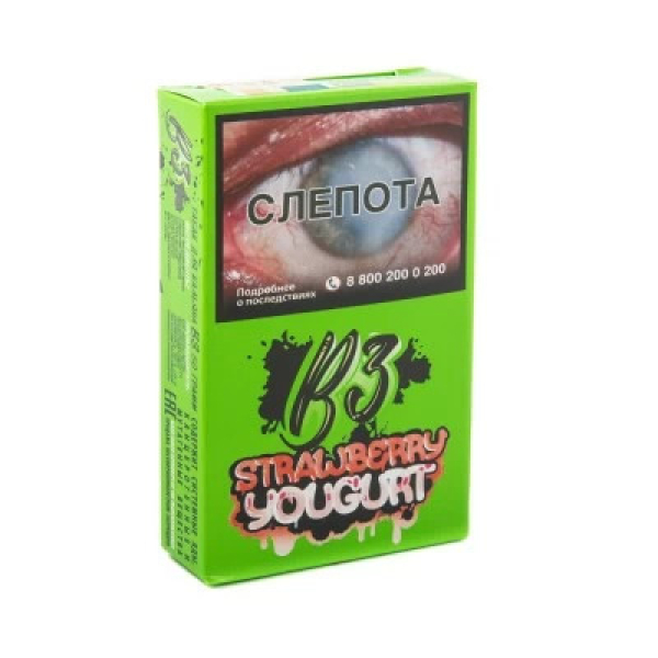 Табак B3 Strawberry Youghurt (Клубничный Йогурт) 50 гр в Нижнем Новгороде