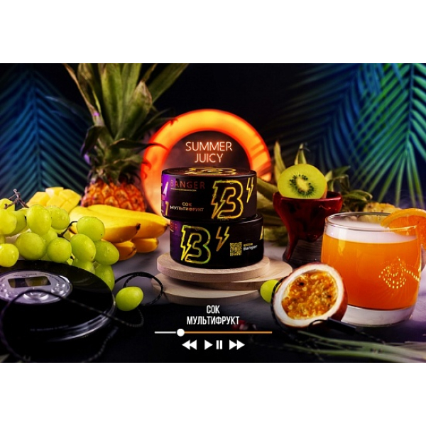 Табак Banger Summer Juicy 100 грамм в Нижнем Новгороде