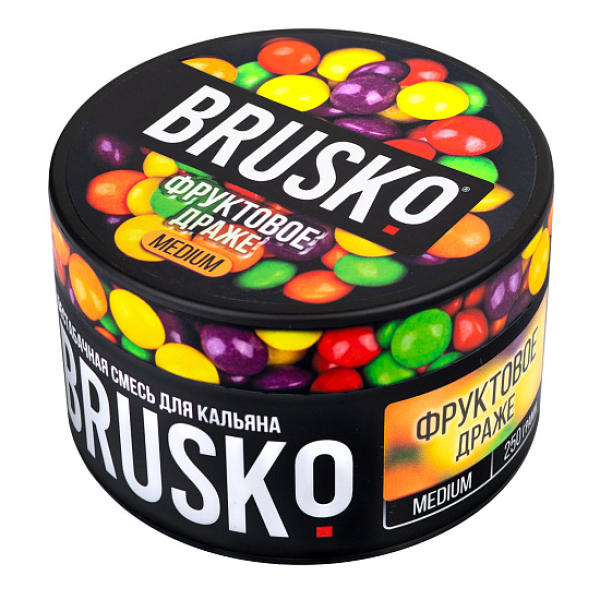 Смесь BRUSKO ФРУКТОВОЕ ДРАЖЕ (MEDIUM) 250 гр в Нижнем Новгороде