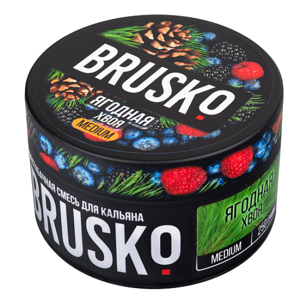 Смесь BRUSKO ЯГОДНАЯ ХВОЯ (MEDIUM) 250 гр в Нижнем Новгороде