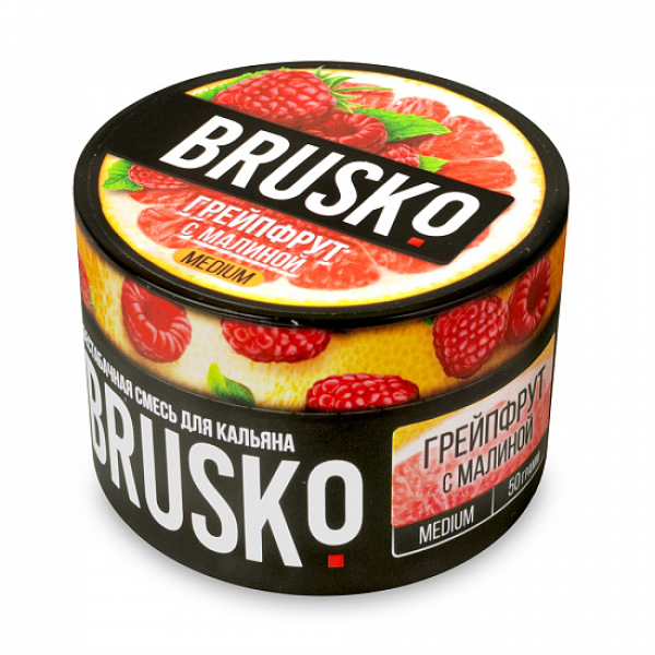 Смесь Brusko Medium Грейпфрут с малиной 50 грамм в Нижнем Новгороде