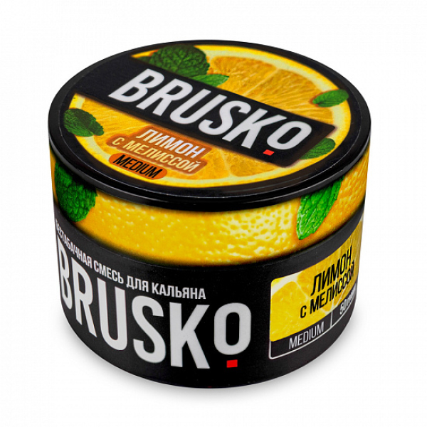 Смесь Brusko Medium Лимон мелисса 50 грамм в Нижнем Новгороде