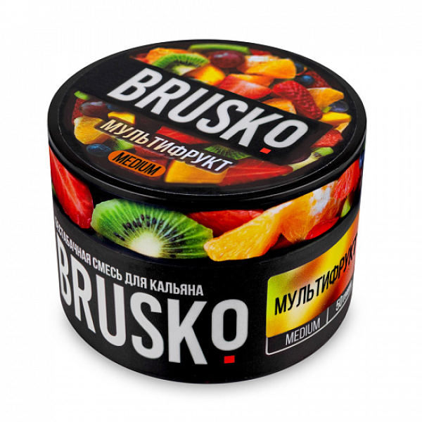 Смесь Brusko Medium Мультифрукт 50 грамм в Нижнем Новгороде