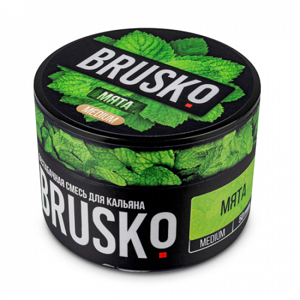 Смесь Brusko Medium Мята 50 грамм в Нижнем Новгороде