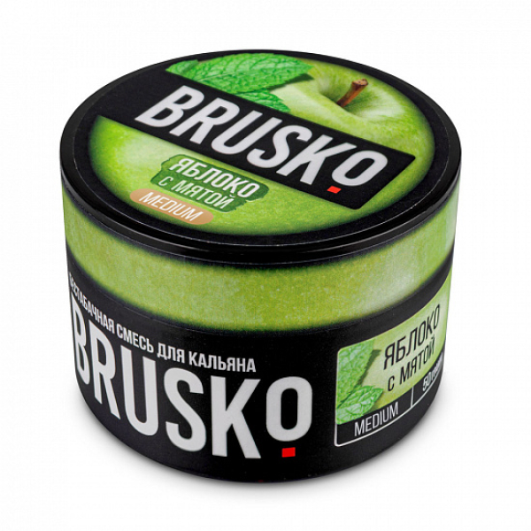 Смесь Brusko Medium Яблоко с мятой 50 грамм в Нижнем Новгороде