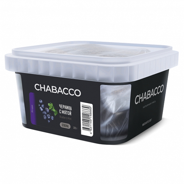 Смесь Chabacco Strong Blueberry mint (Черника с мятой) 200 гр в Нижнем Новгороде