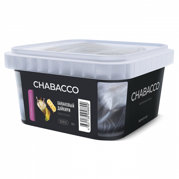 Смесь Chabacco Medium Banana Daiquiri (Банановый Дайкири) 200 гр в Нижнем Новгороде