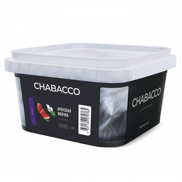 Смесь Chabacco Medium Watermelon Gum (Арбузная Жвачка) 200 гр в Нижнем Новгороде