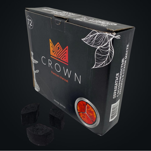 Уголь Crown KALOUD edition для кальяна (72 шт.) в Нижнем Новгороде