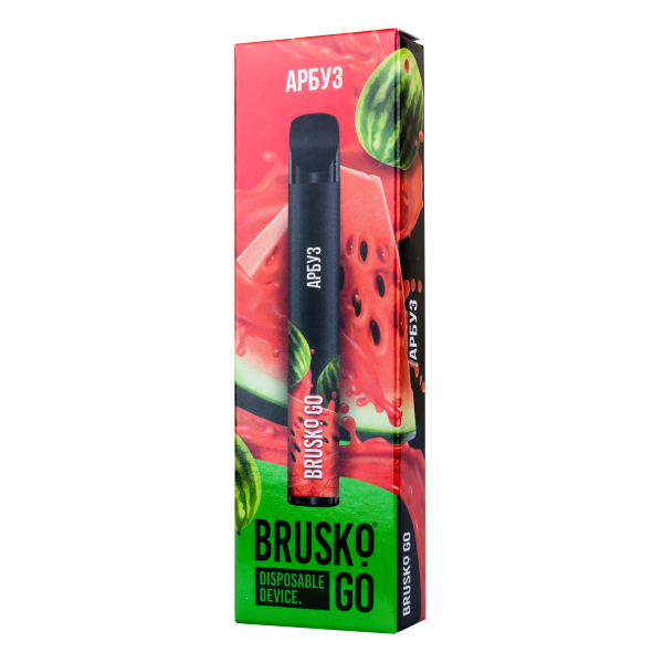 Одноразовая электронная сигарета Brusko Go Арбуз 800 затяжек в Нижнем Новгороде