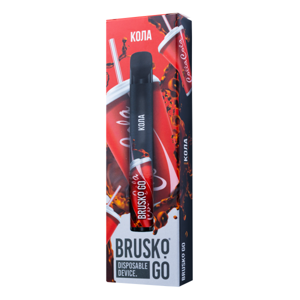 Одноразовая электронная сигарета Brusko Go Кола 800 затяжек в Нижнем Новгороде