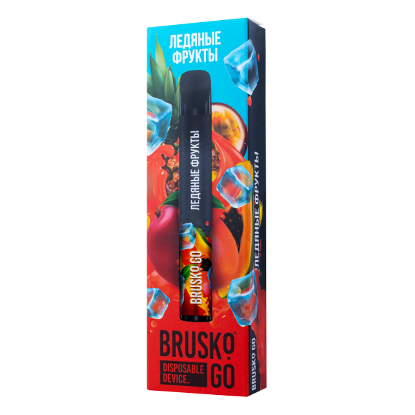 Одноразовая электронная сигарета Brusko Go Ледяные Фрукты 800 затяжек в Нижнем Новгороде