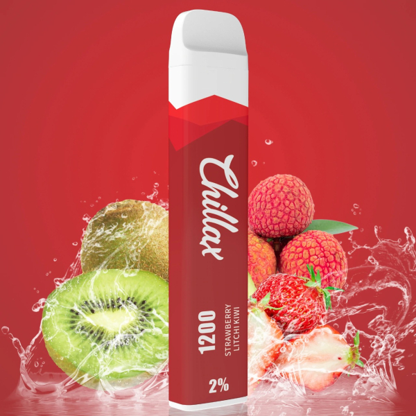 Chillax Strawberry Lychee Kiwi, 1200 тяг в Нижнем Новгороде