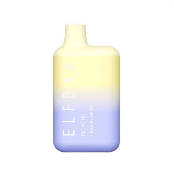Elf Bar BC4000 Lemon Mint (Лимон с мятой), 4000 тяг в Нижнем Новгороде