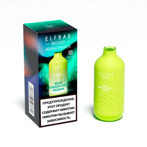 Elfbar BB3000 Киви маракуйя гуава, 3000 тяг в Нижнем Новгороде