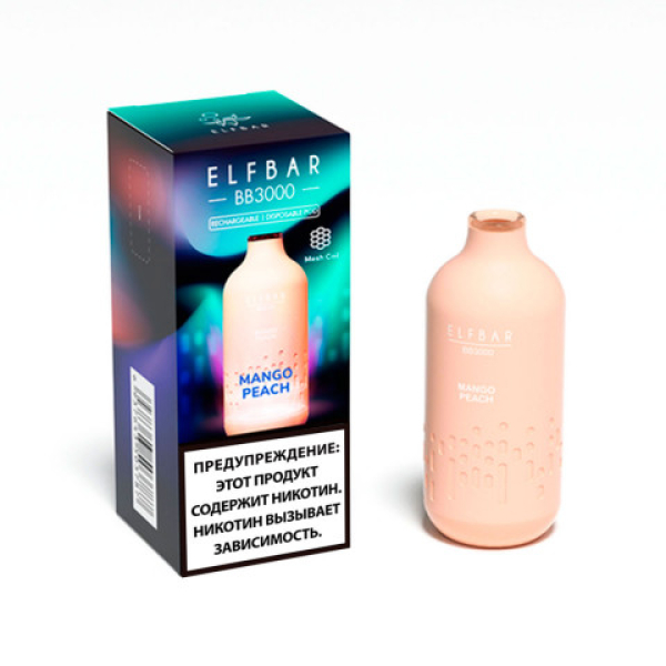 Elfbar BB3000 Манго персик, 3000 тяг в Нижнем Новгороде