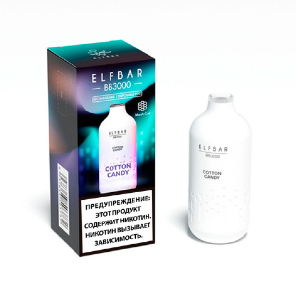 Elfbar BB3000 Сахарная вата, 3000 тяг в Нижнем Новгороде