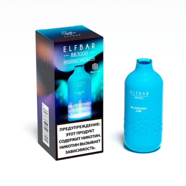 Elfbar BB3000 Черничный джем, 3000 тяг в Нижнем Новгороде