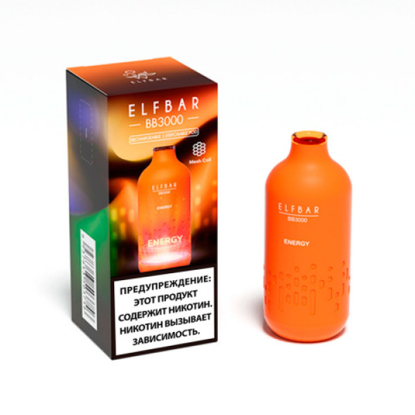Elfbar BB3000 Энергетик, 3000 тяг в Нижнем Новгороде