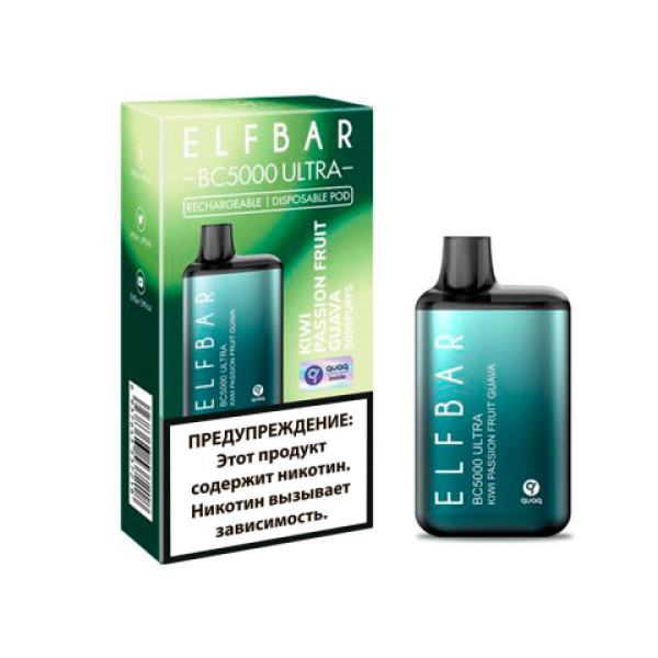 Elfbar BC5000 (Киви маракуйя гуава), 5000 тяг в Нижнем Новгороде