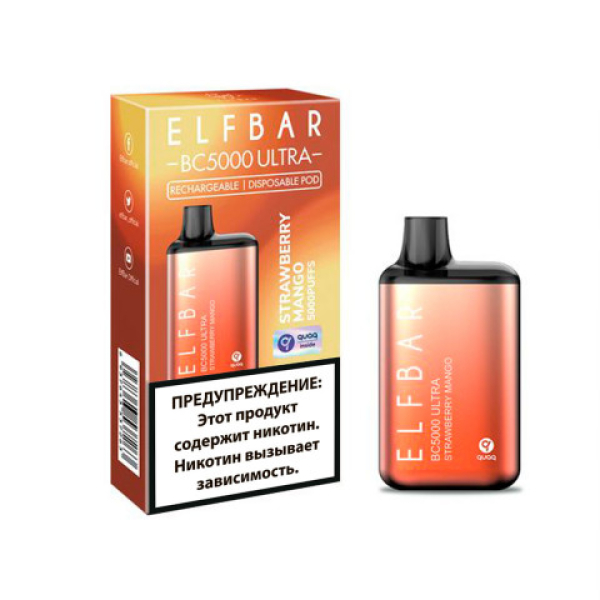 Elfbar BC5000 (Клубника манго), 5000 тяг в Нижнем Новгороде