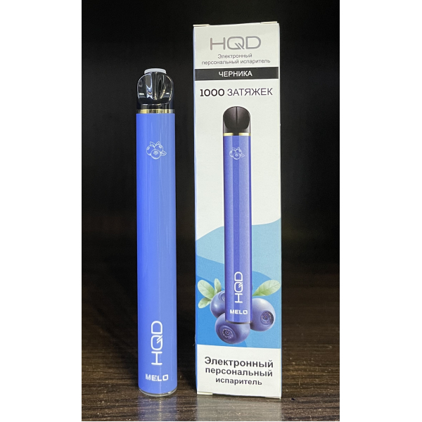 HQD melo blueberry (черника) 1000 затяжек в Нижнем Новгороде