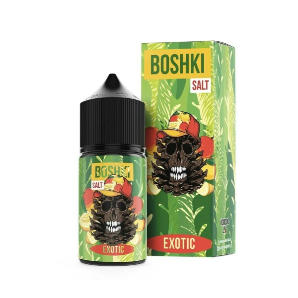 Жидкость BOSHKI Salt Exotic (Манго дыня хвоя) (30 мл, 20 мг/мл) в Нижнем Новгороде