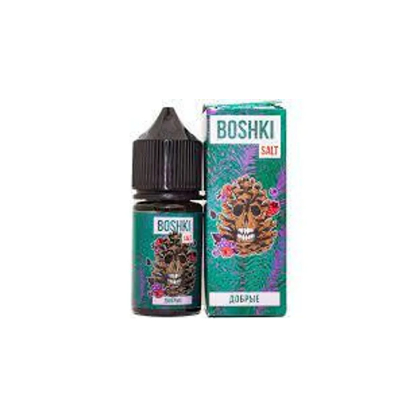 Жидкость BOSHKI Salt Добрые (Мороженное хвоя ягоды) (30 мл, 20 мг/мл) в Нижнем Новгороде