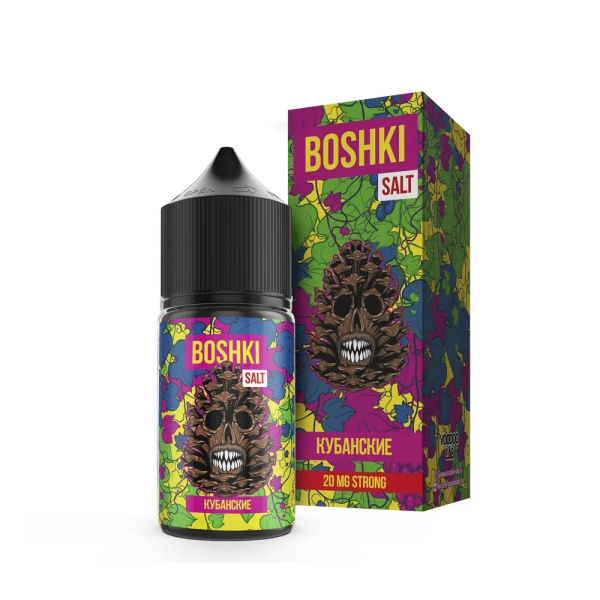 Жидкость BOSHKI Salt Кубанские (Виноград черника хвоя) (30 мл, 20 мг/мл) в Нижнем Новгороде