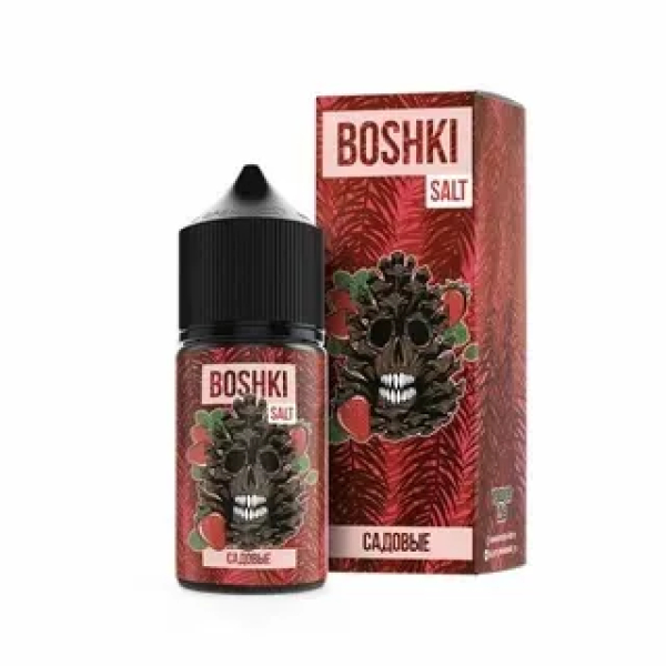 Жидкость BOSHKI Salt Садовые (клубника хвоя) (30 мл, 20 мг/мл) в Нижнем Новгороде