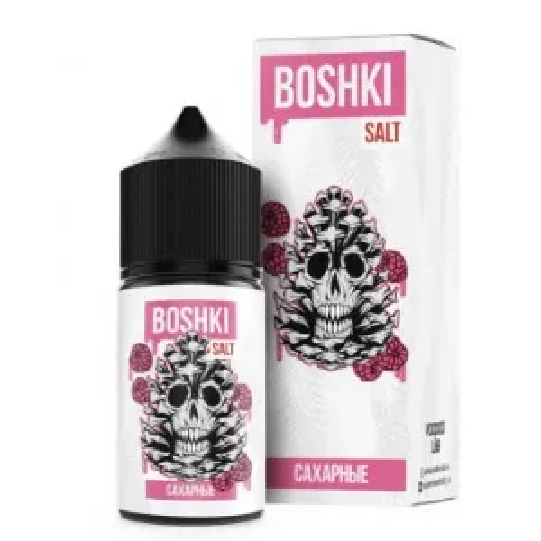 Жидкость BOSHKI Salt Сахарные (Малина варенье хвоя) (30 мл, 20 мг/мл) в Нижнем Новгороде