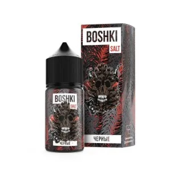 Жидкость BOSHKI Salt Черные (кола хвоя) (30 мл, 20 мг/мл) в Нижнем Новгороде