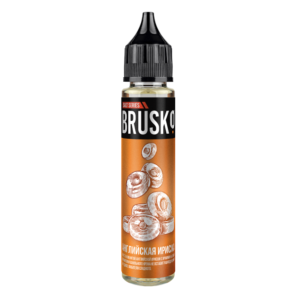 Жидкость Brusko Salt Английская Ириска 30 мл в Нижнем Новгороде