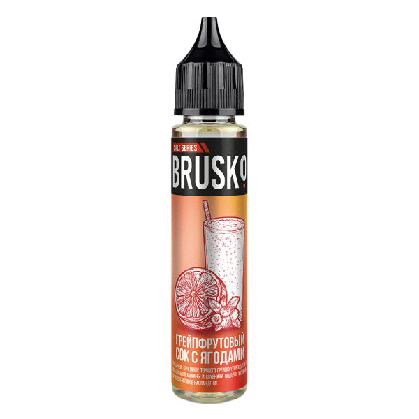 Жидкость Brusko Salt Грейпфрутовый Сок С Ягодами 30 мл в Нижнем Новгороде