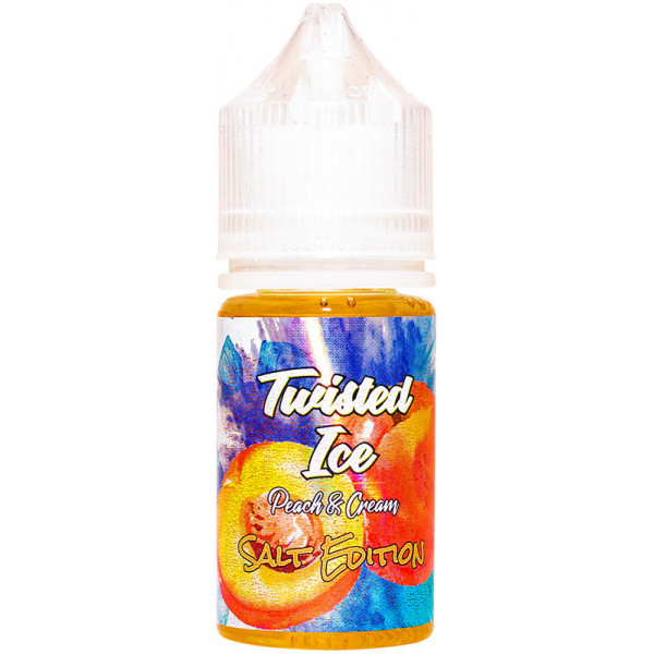 Жидкость Twisted Ice Salt Peach&Cream (Персиково Сливочный Щербет) (30 мл, 20 мг/мл) в Нижнем Новгороде