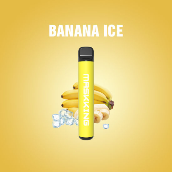 Одноразовая электронная сигарета Maskking High Pro Banana Ice (Ледяной Банан) 1000 затяжек в Нижнем Новгороде