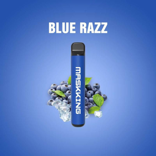 Одноразовая электронная сигарета Maskking High Pro Blue Razz (Черничный Рай) 1000 затяжек в Нижнем Новгороде