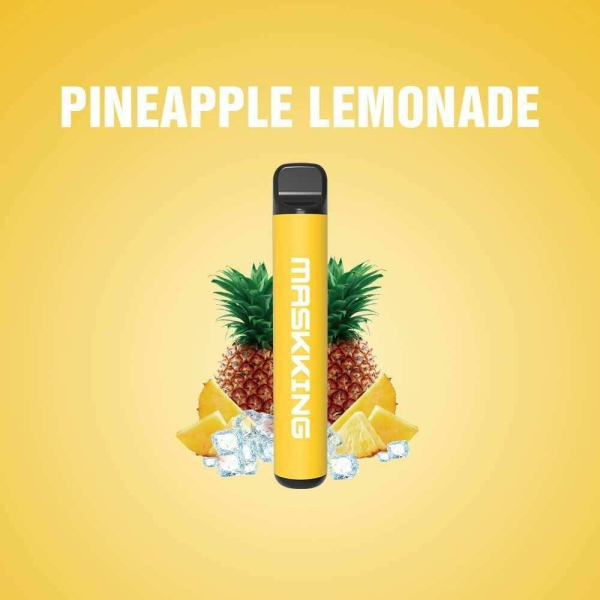 Одноразовая электронная сигарета Maskking High Pro Pineapple Lemonade (Ананасовый Лёд) 1000 затяжек в Нижнем Новгороде