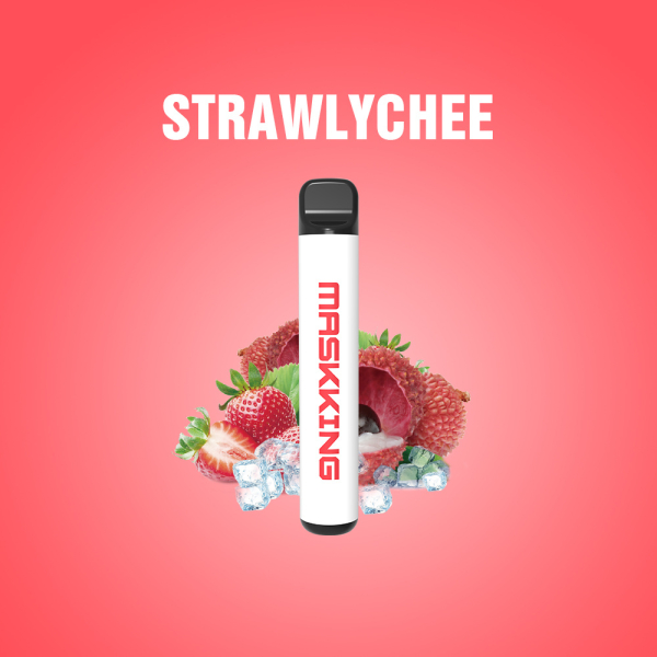 Одноразовая электронная сигарета Maskking High Pro Strawlychee (Клубника Личи) 1000 затяжек в Нижнем Новгороде