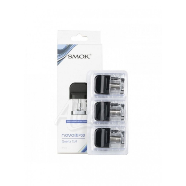 Упаковка картриджей NOVO 2 Quartz 1.4 ohm 2ml Coil Pod  by SMOK (в упаковке 3 шт) в Нижнем Новгороде