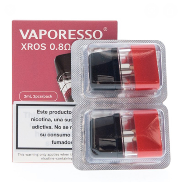 Упаковка картриджей Vaporesso XROS Series 0.8 ohm Pod 2 ml (в упаковке 2 шт) в Нижнем Новгороде