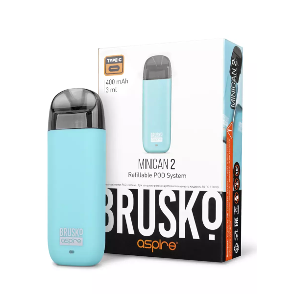 Brusko MINICAN 2 (400 мАч, Бирюзовый) в Нижнем Новгороде