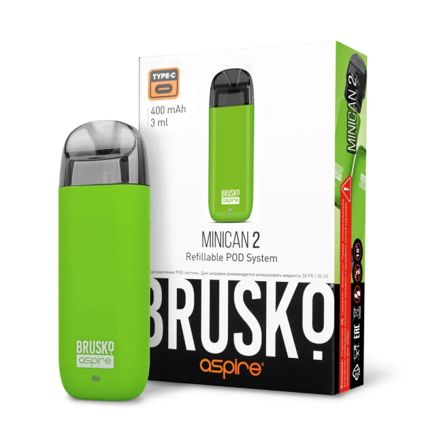 Brusko MINICAN 2 (400 мАч, Зеленый) в Нижнем Новгороде