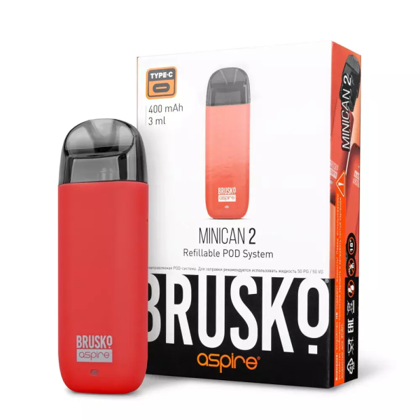 Brusko MINICAN 2 (400 мАч, Красный) в Нижнем Новгороде