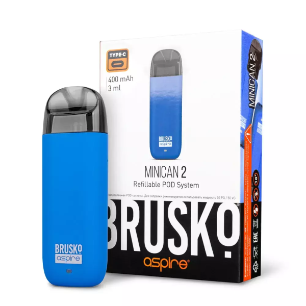 Brusko MINICAN 2 (400 мАч, Синий) в Нижнем Новгороде